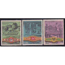 CUBA 1970 SERIE COMPLETA DE ESTAMPILLAS NUEVAS MINT